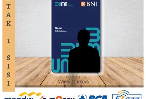 Kartu e-Money Custom: Personalisasi Pembayaran dengan Sentuhan Kreatif