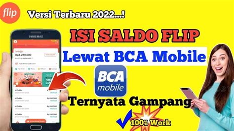 cara top up flash bca m banking