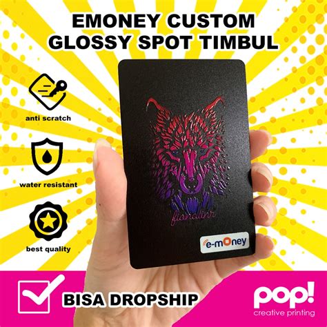 cetak emoney glossy