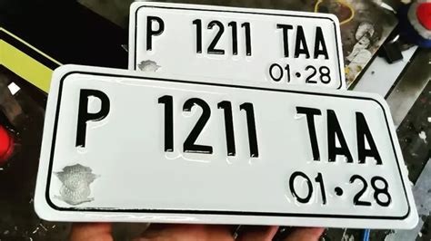 Mau Plat Nomor Cantik? Segini Biaya Resminya di Indonesia!