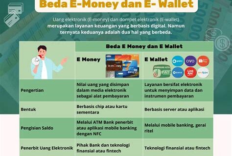 E-money dan E-wallet: Apakah Keduanya Benar-benar Sama? Kupas Tuntas!