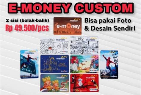 Panduan Lengkap E-money Custom Shopee: Desain Sendiri Lebih Unik!