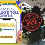 Cek Fakta: Hoaks Jasa Marga Bagikan Saldo E-Toll Rp 500 Ribu