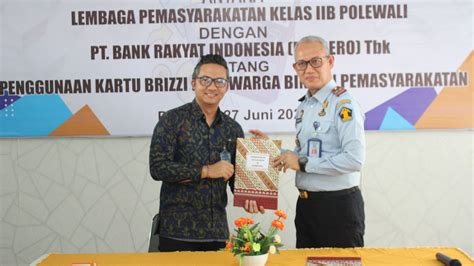 BRI Padangsidimpuan Sosialisasi Kartu BRIZZI di Lapas Gunung Tua